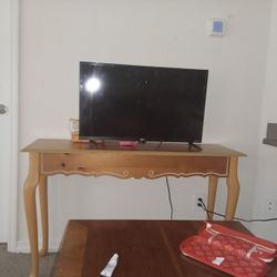Chair, 2 Tables And A Love Seat.
