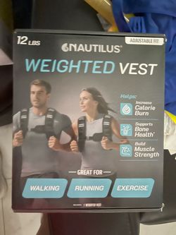 Nautilus weighed vest new Price is Firm!