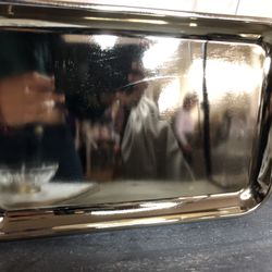 Vanity Tray Golden Tadco