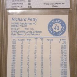 10  Graded Pristine Richard Petty Racing Card