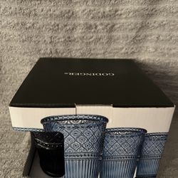 Godinger Claro Modern Set Of Four Tumblers 