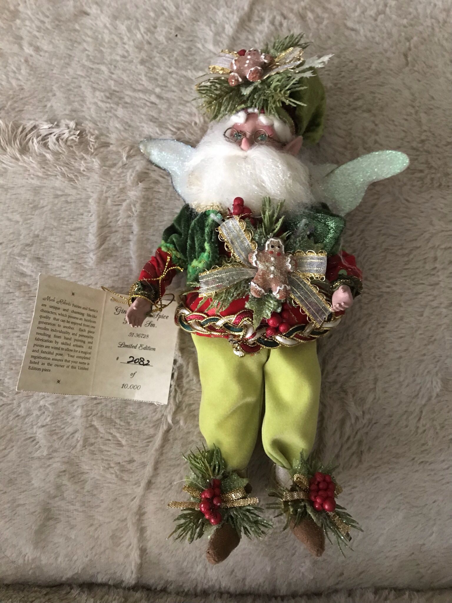 Mark Roberts “Gingerbread Spice Fairy” small