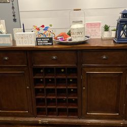 Buffet With Wine Storage 