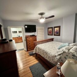 SOLID WOOD, “Mission style” 5 Piece bedroom set