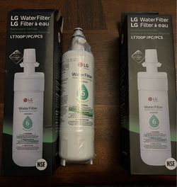 Lg Fridge water filters/LT700P/PC/PCS