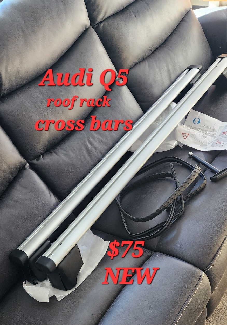 Audi Q5 roof Rack Cross Bars NEW