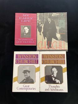 Winston Churchill book lot (4): Mimi Early Life, Biographies