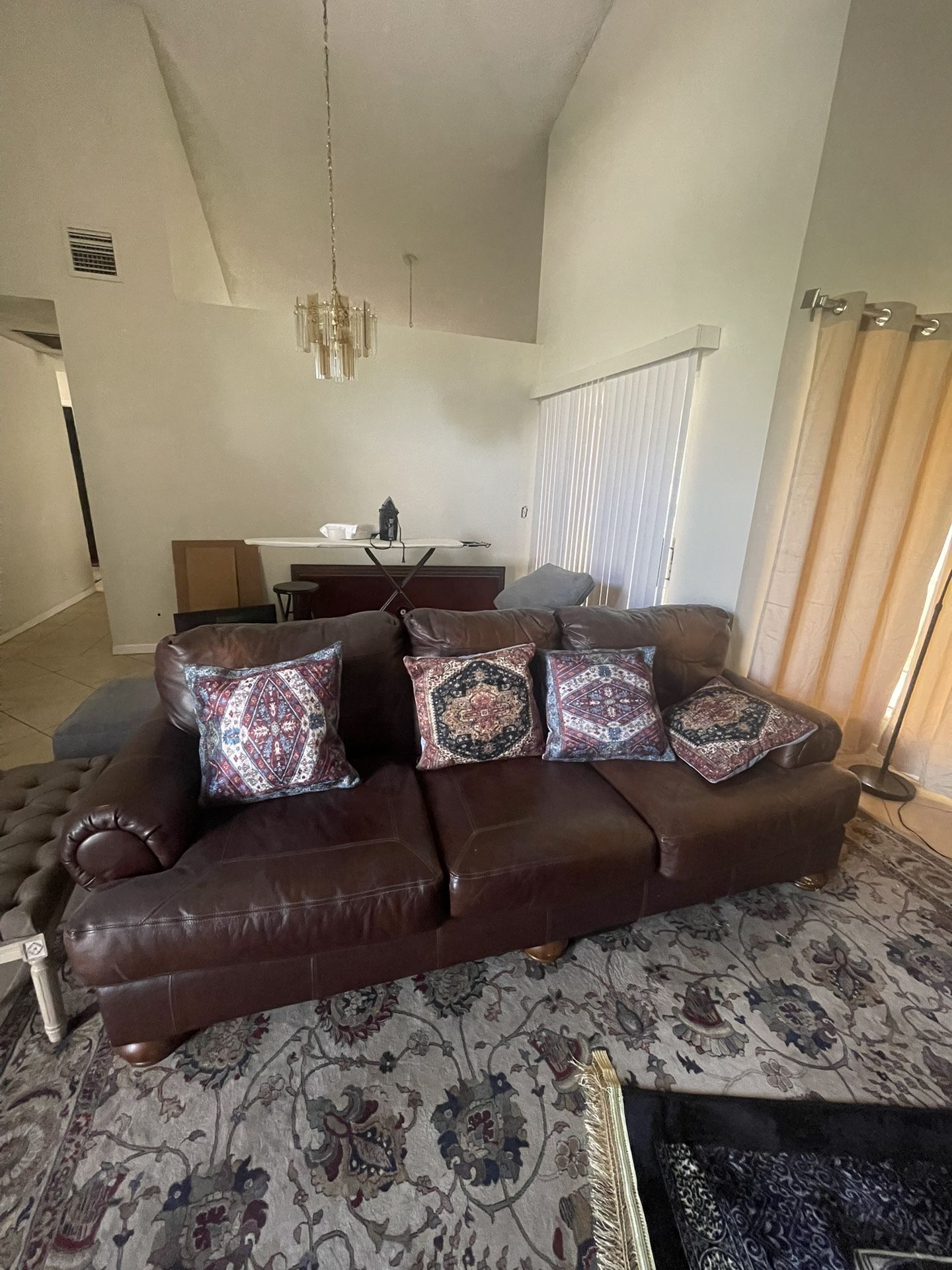 Leather Sofa And Loveseat