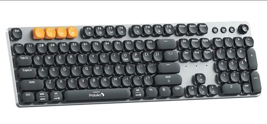 ProtoArc Mechanical Keyboard + Versatile PBT Keycaps