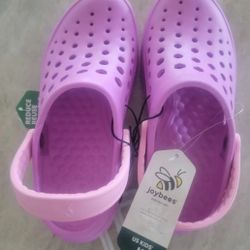 Joybees Girls Active Clog Lighweight Slip- on  Water Shoes . Size 3