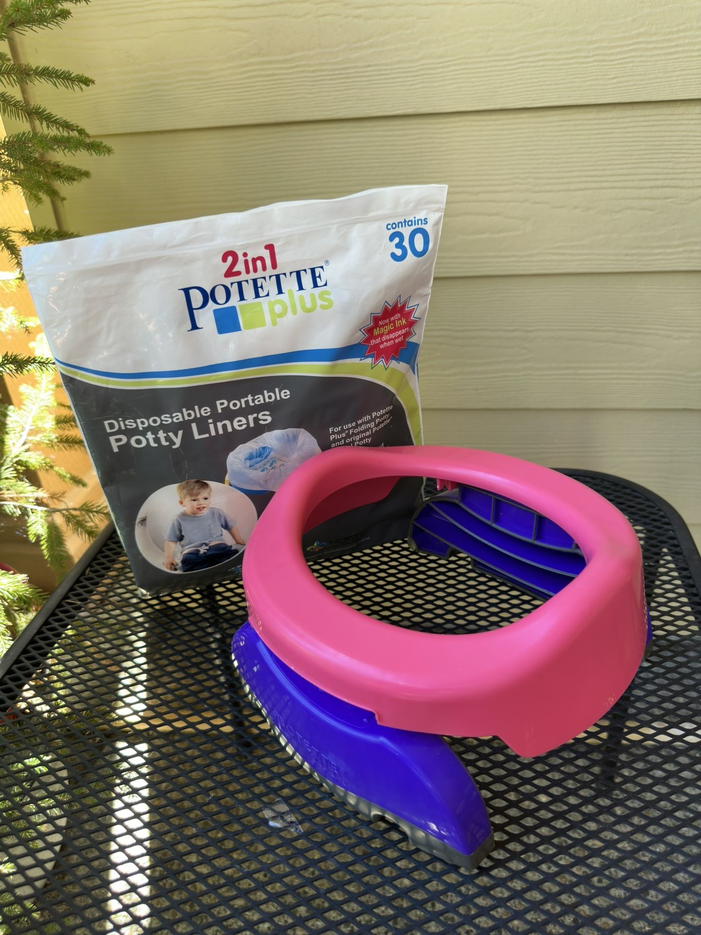 2-in-1 Go Portable Potty with Travel Bag