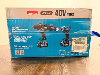Makita XGT 40V Max Combo Kit GT200D