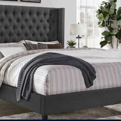 King size bed USED