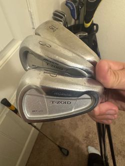 Mizuno iron and wedge