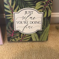 Small Desk Art