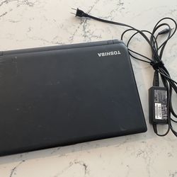 Toshiba Laptop with Charger