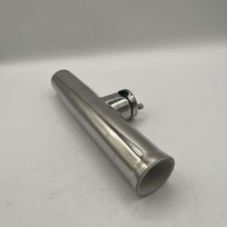 3/4" to 1" Rail Mount Clamp-von Fishing Rod Holder, Stainless Steel (EKP)