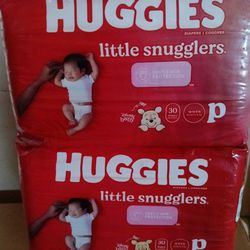 Huggies Diapers (Premie)
