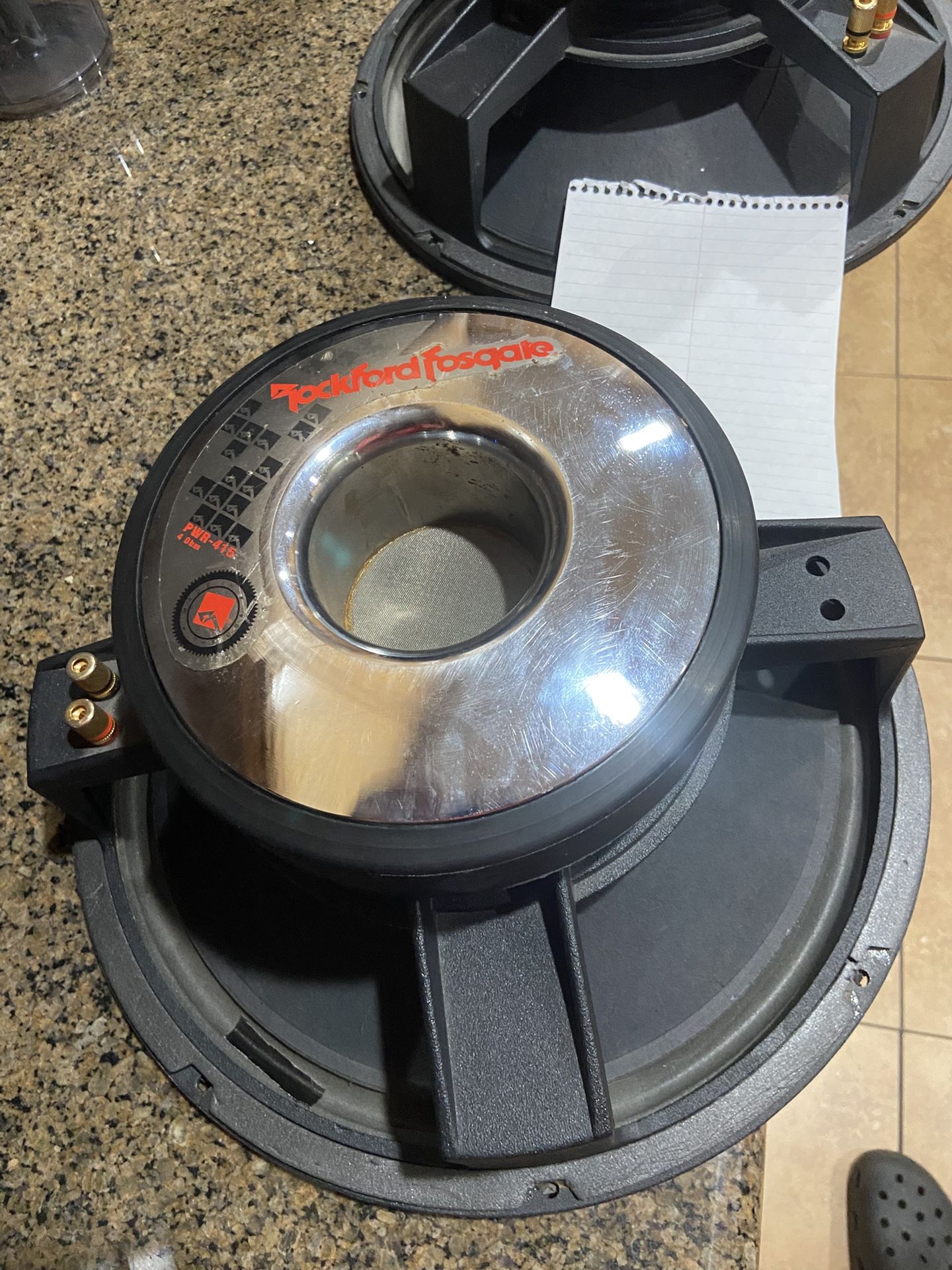 Rockford Fosgate 15” Power