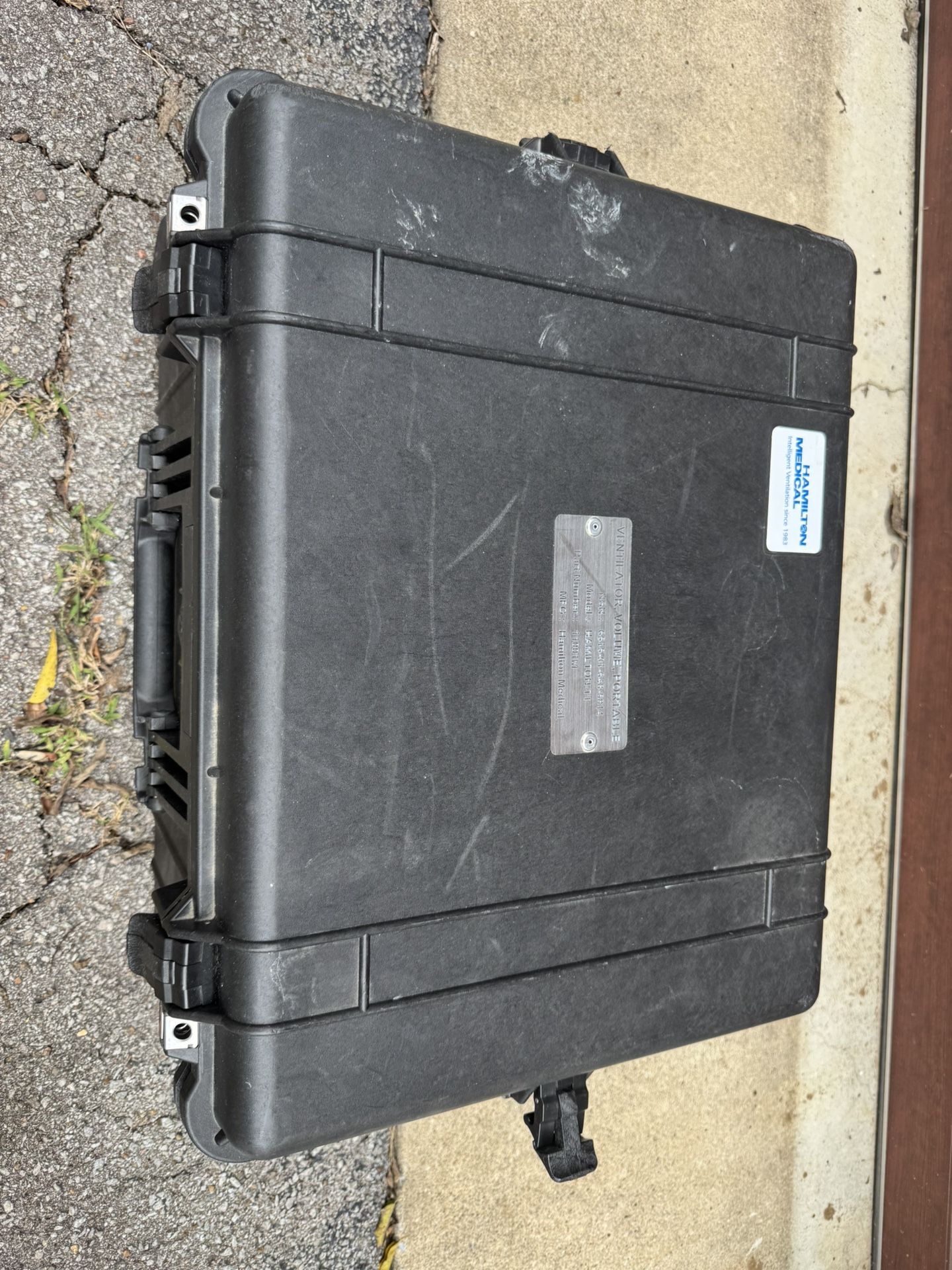 Durable Medical Case With Wheels And Latches