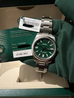 Rolex Oyster Perpetual 41 Green Dial