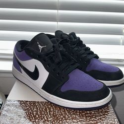 Court Purple Jordan 1 Lows 