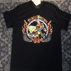 Men SpongeBob Bikini Bottom Chopper Harley Size M