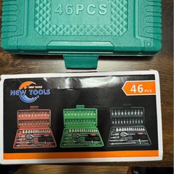 46-Piece Socket and Screwdriver Set
