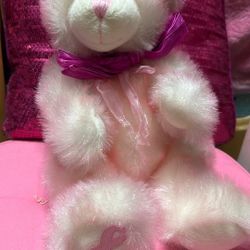 Build-A-Bear Pink Teddy Bear- Breast Cancer Awareness 