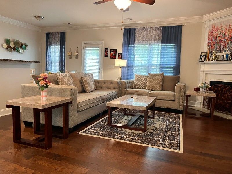 Side Tables, Central Table And Console Table