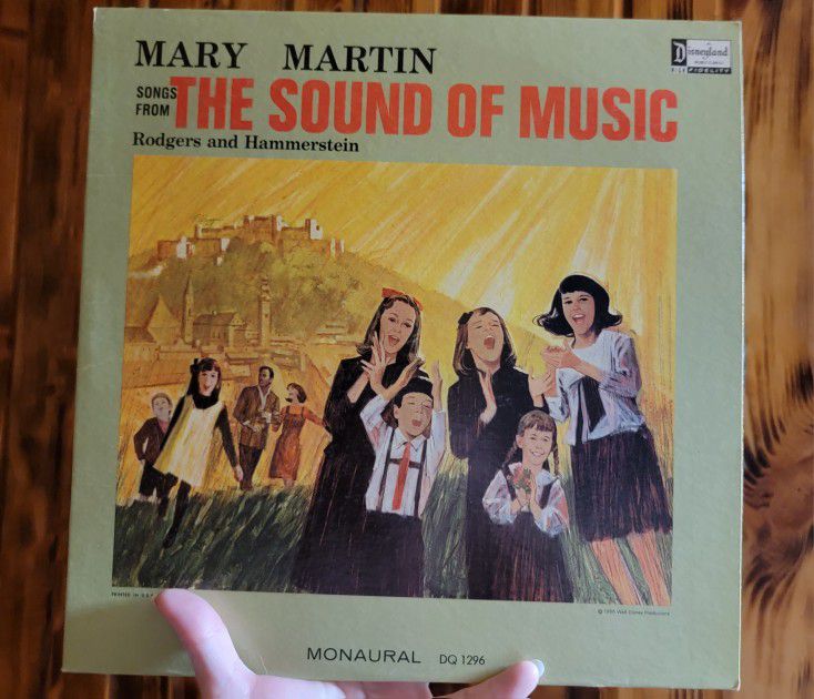 Mary Martin - Songs From The Sound of Music - Disneyland Records - Vinyl LP 