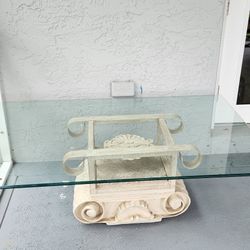 Glass Coffee Table 24x48