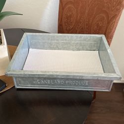 Galvanized Tray