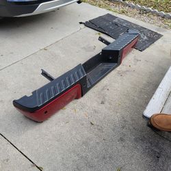 2013 Ford F-350 Rear Bumper Red