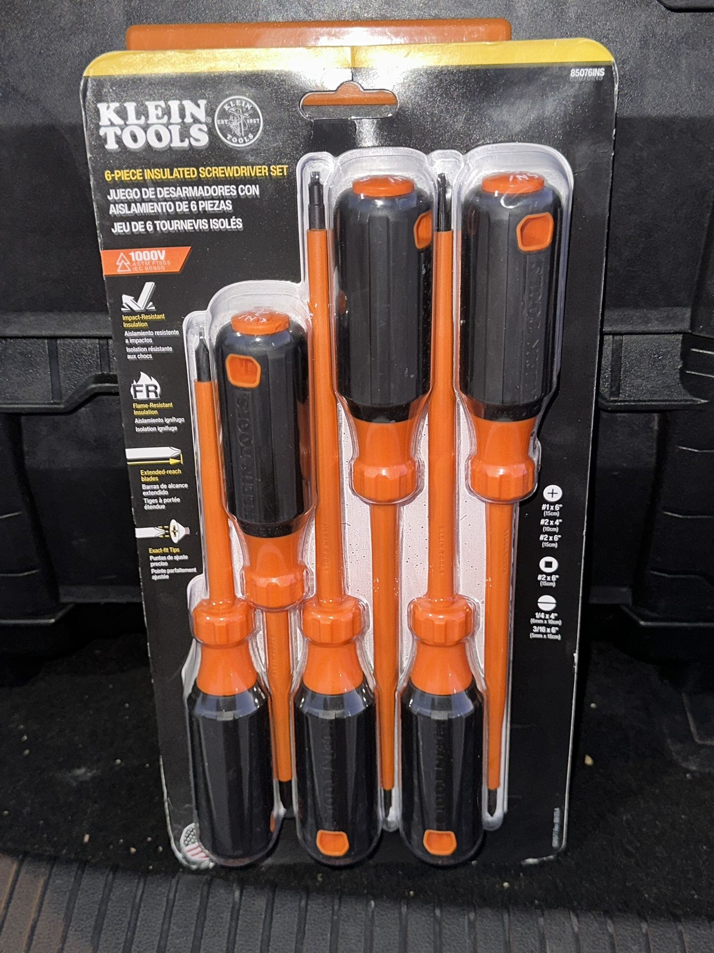 Klein Tools Insulated Screw Drivers