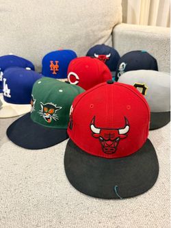 Authentic New Era MLB & NBA Caps Mixed Team Collection