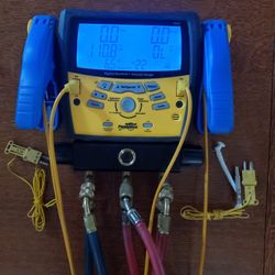 Fieldpiece SMAN3 3-Port HVAC Digital Manifold Micron Vacuum Gauge