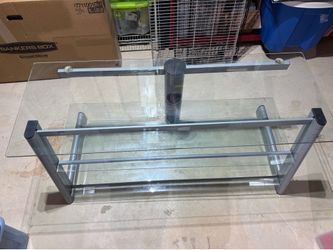 3-Tier Glass Television/Stereo Stand
