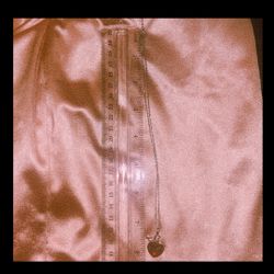 Vintage Style Red Heart Necklace