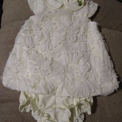 Special Occasions, 6 To 9 Months Yellow Dress , 