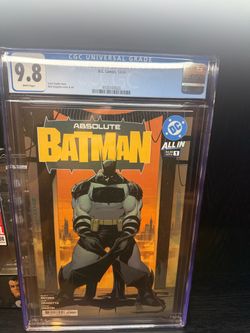 Absolute Batman #1 CGC 9.8 DC Comics 2024