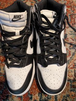 Nike High-Top Sneakers Black and White