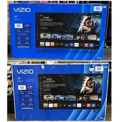 Vizio V Series 55” Or 65” 4K Smart TV Brand New In Box 