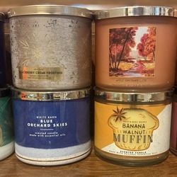 Bath And Body Works 3 Wick Candles $10