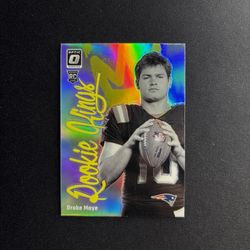 2024 Drake Maye Optic Sunday Kings Rookie Case Hit SSP