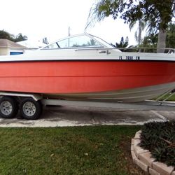 Nice Cheap Boat For The Money! Completely Rebuilt V8 Motor  ! Ready To Be Ski Or Tubing Or Fish Or Just Cruise 