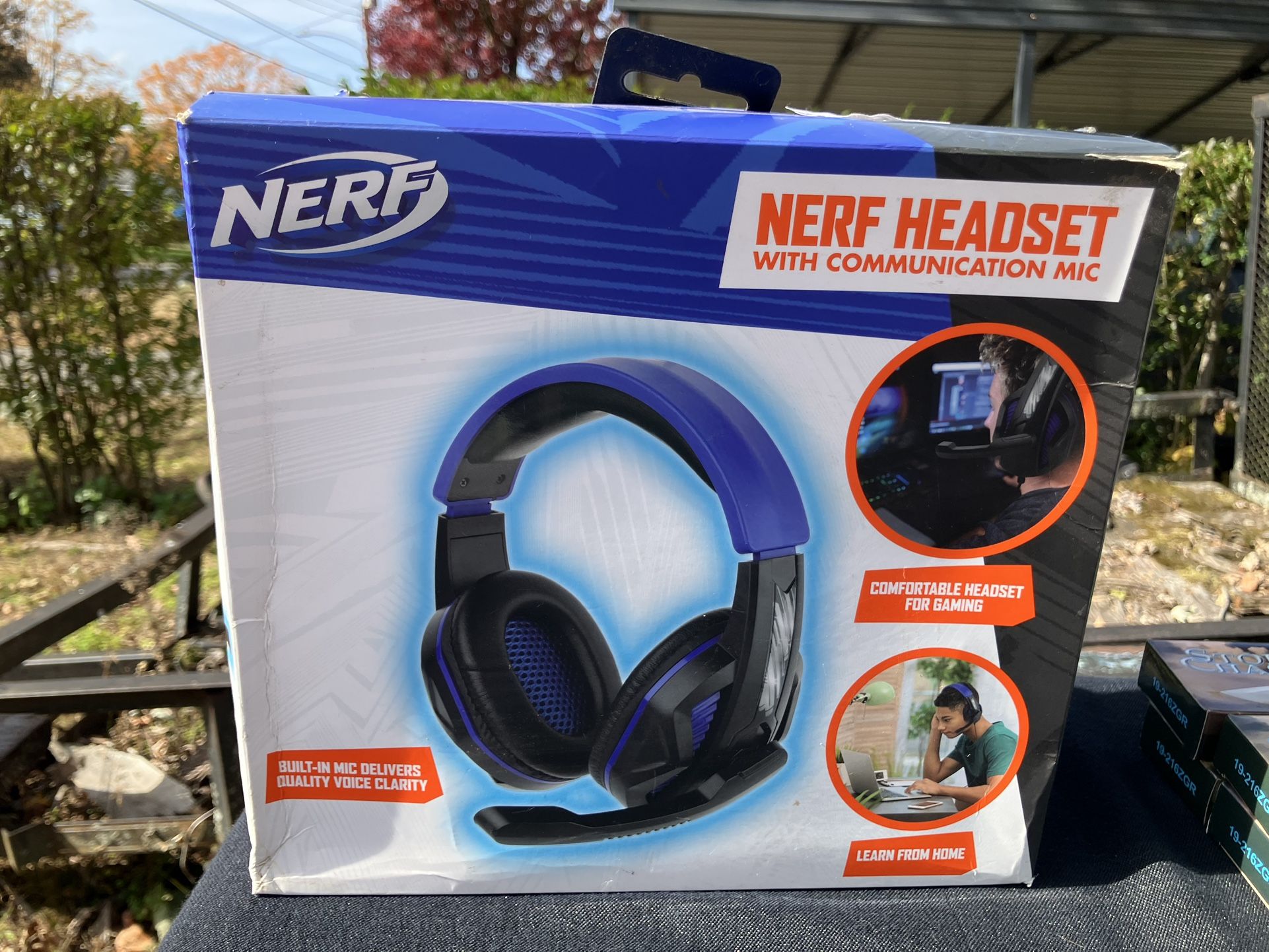 Nerf Gaming Headset with Communication Mic