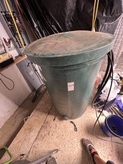 100 Gallon Chem-Tainer Water Tank Reservoir (Green Hydroponics / RO)