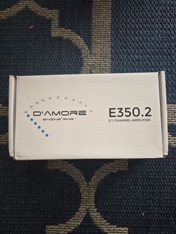 D'Amore Engineering E350.2 2/1 Channel Amplifier
