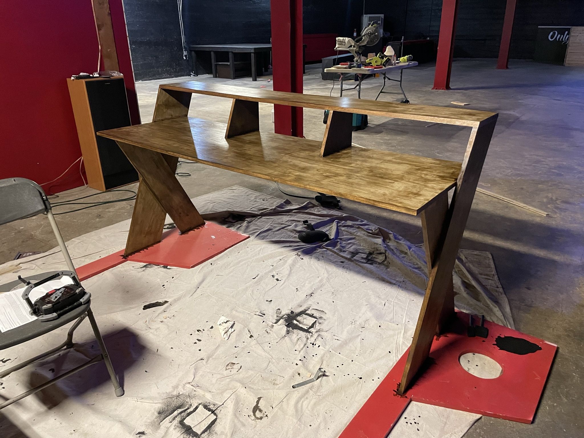 Custom Music Console Desk
